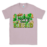 Lilac lucky and blessed Classic Tee - FaDigitalArtStudio