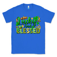 True Royal lucky and blessed Classic Tee - FaDigitalArtStudio