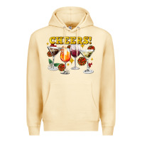 Pina Colada Cheers Christmas Coctail Premium Hoodie - AdoDesignShop