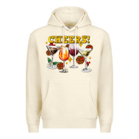 Sandshell Cheers Christmas Coctail Premium Hoodie - AdoDesignShop