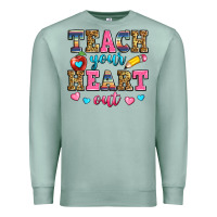 Seafoam teach your heart out Premium Sweatshirt - Zillion Design Studio
