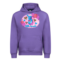 Tulip back to school flowers fifth grade 3200x2400 Urban Hoodie - AdoDesignShop