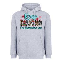 Heather Grey keep talking i m diagnosing you Heavyweight Hoodie - Zillion Design Studio