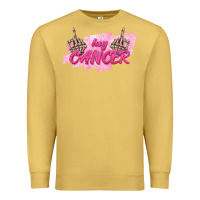 Antique Gold Hey Cancer Premium Sweatshirt - texasbilliewilder