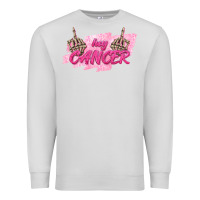 Dove Grey Hey Cancer Premium Sweatshirt - texasbilliewilder