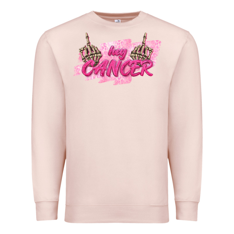 Hey Cancer Premium Sweatshirt by texasbilliewilder | Teevron