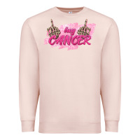 Pale Pink Hey Cancer Premium Sweatshirt - texasbilliewilder
