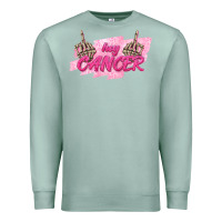 Seafoam Hey Cancer Premium Sweatshirt - texasbilliewilder