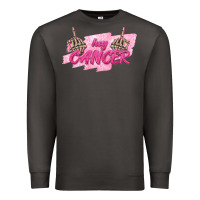 Smoke Hey Cancer Premium Sweatshirt - texasbilliewilder