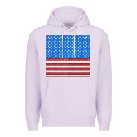 Lilac Glitter 4th Of July Seamless Pattern Premium Hoodie - BundleAndBundleShop