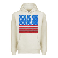 Oatmeal Heather Glitter 4th Of July Seamless Pattern Premium Hoodie - BundleAndBundleShop
