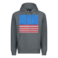 Rock Glitter 4th Of July Seamless Pattern Premium Hoodie - BundleAndBundleShop