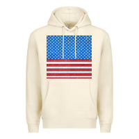 Sandshell Glitter 4th Of July Seamless Pattern Premium Hoodie - BundleAndBundleShop