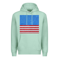 Seafoam Glitter 4th Of July Seamless Pattern Premium Hoodie - BundleAndBundleShop