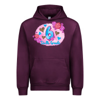 Mauve Wine back to school flowers sixth grade 3200x2400 Urban Hoodie - AdoDesignShop