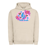 Pigment French Oak back to school flowers sixth grade 3200x2400 Urban Hoodie - AdoDesignShop