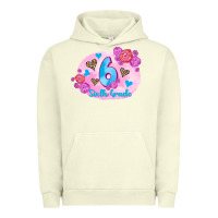 Pigment Pistachio back to school flowers sixth grade 3200x2400 Urban Hoodie - AdoDesignShop