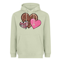 Matcha valentine's day hearts Heavyweight Hoodie - RanaPortraitStore
