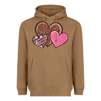 Toasted Coconut valentine's day hearts Heavyweight Hoodie - RanaPortraitStore