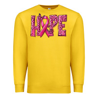 Lemon Hope Breast Cancer Premium Sweatshirt - texasbilliewilder
