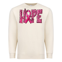Sandshell Hope Breast Cancer Premium Sweatshirt - texasbilliewilder
