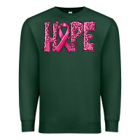 Sports Green Hope Breast Cancer Premium Sweatshirt - texasbilliewilder