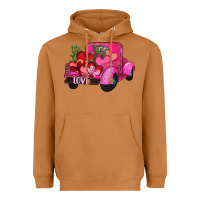Meerkat valentine's day heart cactus truck Heavyweight Hoodie - RanaPortraitStore