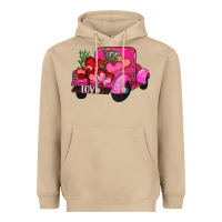 Mushroom valentine's day heart cactus truck Heavyweight Hoodie - RanaPortraitStore