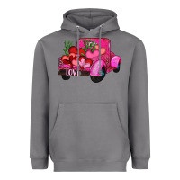 Storm valentine's day heart cactus truck Heavyweight Hoodie - RanaPortraitStore