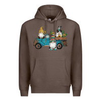 Coffee western gnomes truck sunflowers cactus gemstone leopard glitter serape Premium Hoodie - Artiststas