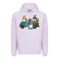 Lilac western gnomes truck sunflowers cactus gemstone leopard glitter serape Premium Hoodie - Artiststas
