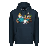 Navy western gnomes truck sunflowers cactus gemstone leopard glitter serape Premium Hoodie - Artiststas
