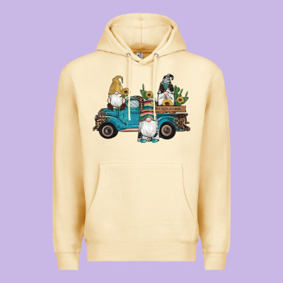 Western Gnomes Truck Sunflowers Cactus Gemstone Leopard Glitter Serape Premium Hoodie Designed By Artiststas