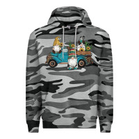 Slate Camo western gnomes truck sunflowers cactus gemstone leopard glitter serape Premium Hoodie - Artiststas