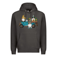 Smoke western gnomes truck sunflowers cactus gemstone leopard glitter serape Premium Hoodie - Artiststas