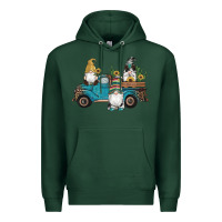 Sports Green western gnomes truck sunflowers cactus gemstone leopard glitter serape Premium Hoodie - Artiststas