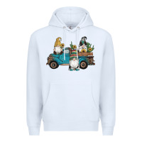 White western gnomes truck sunflowers cactus gemstone leopard glitter serape Premium Hoodie - Artiststas