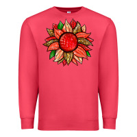 Cardinal strawberry sunflower Premium Sweatshirt - Zillion Design Studio