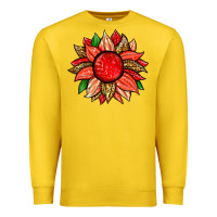 Lemon strawberry sunflower Premium Sweatshirt - Zillion Design Studio