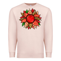 Strawberry Sunflower Premium Sweatshirt | Teevron