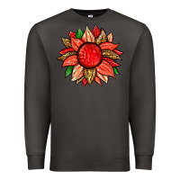 Smoke strawberry sunflower Premium Sweatshirt - Zillion Design Studio