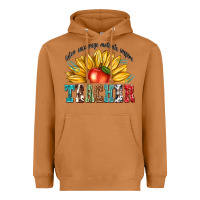 Meerkat teacher with sunflower Heavyweight Hoodie - texasbilliewilder