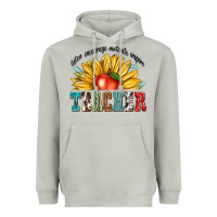 Moon Dust teacher with sunflower Heavyweight Hoodie - texasbilliewilder