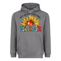 Storm teacher with sunflower Heavyweight Hoodie - texasbilliewilder