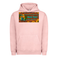 Pigment Salmon preview custom cowboy boots sunflowers and cactus license plate Urban Hoodie - Artiststas