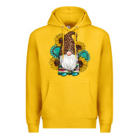 Lemon western gnomes sunflowers gemstones leopard serape cowhide glitter Premium Hoodie - Artiststas