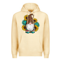 Pina Colada western gnomes sunflowers gemstones leopard serape cowhide glitter Premium Hoodie - Artiststas