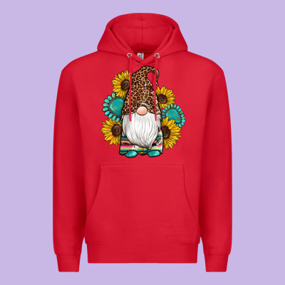 Western Gnomes Sunflowers Gemstones Leopard Serape Cowhide Glitter Premium Hoodie Designed By Artiststas