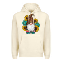 Sandshell western gnomes sunflowers gemstones leopard serape cowhide glitter Premium Hoodie - Artiststas