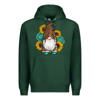 Sports Green western gnomes sunflowers gemstones leopard serape cowhide glitter Premium Hoodie - Artiststas
